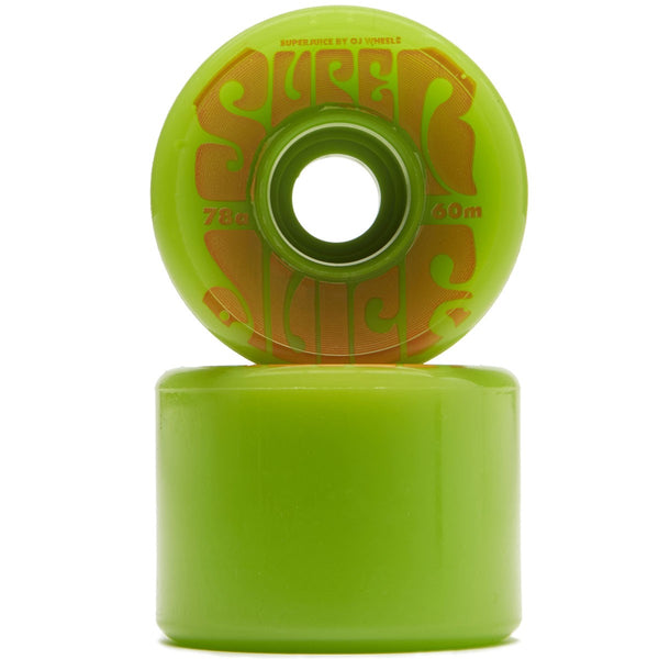 OJ WHEELS SUPER JUICE CRUISER WHEELS GREEN 78A (55MM/60MM) | The