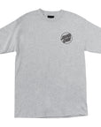 SANTA CRUZ OPUS DOT T-SHIRT HEATHER GREY/BLACK