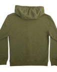 INDEPENDENT ZIP HOOD BAR STITCH OLIVE