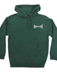 INDEPENDENT HOOD CARVED SPAN ALPINE GREEN