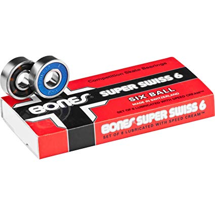 BONES SUPER SWISS 6 BALL - The Drive Skateshop