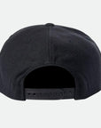 BRIXTON OATH 3 SNAPBACK WASHED BLACK/0RANGE - The Drive Skateshop