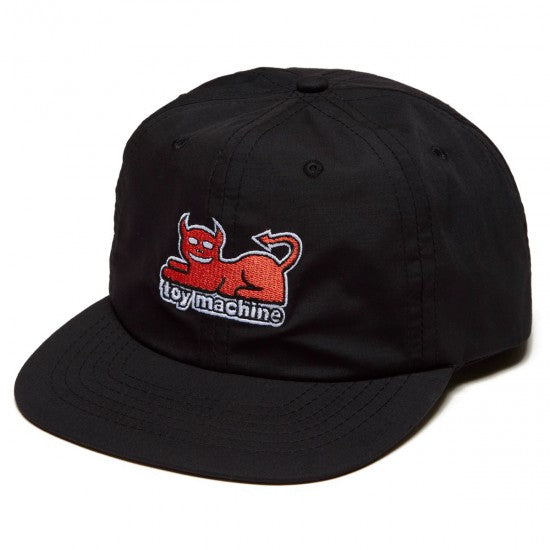 TOY MACHINE SNAPBACK DEVIL CAT UNSTRUCTURED BLACK – The Drive