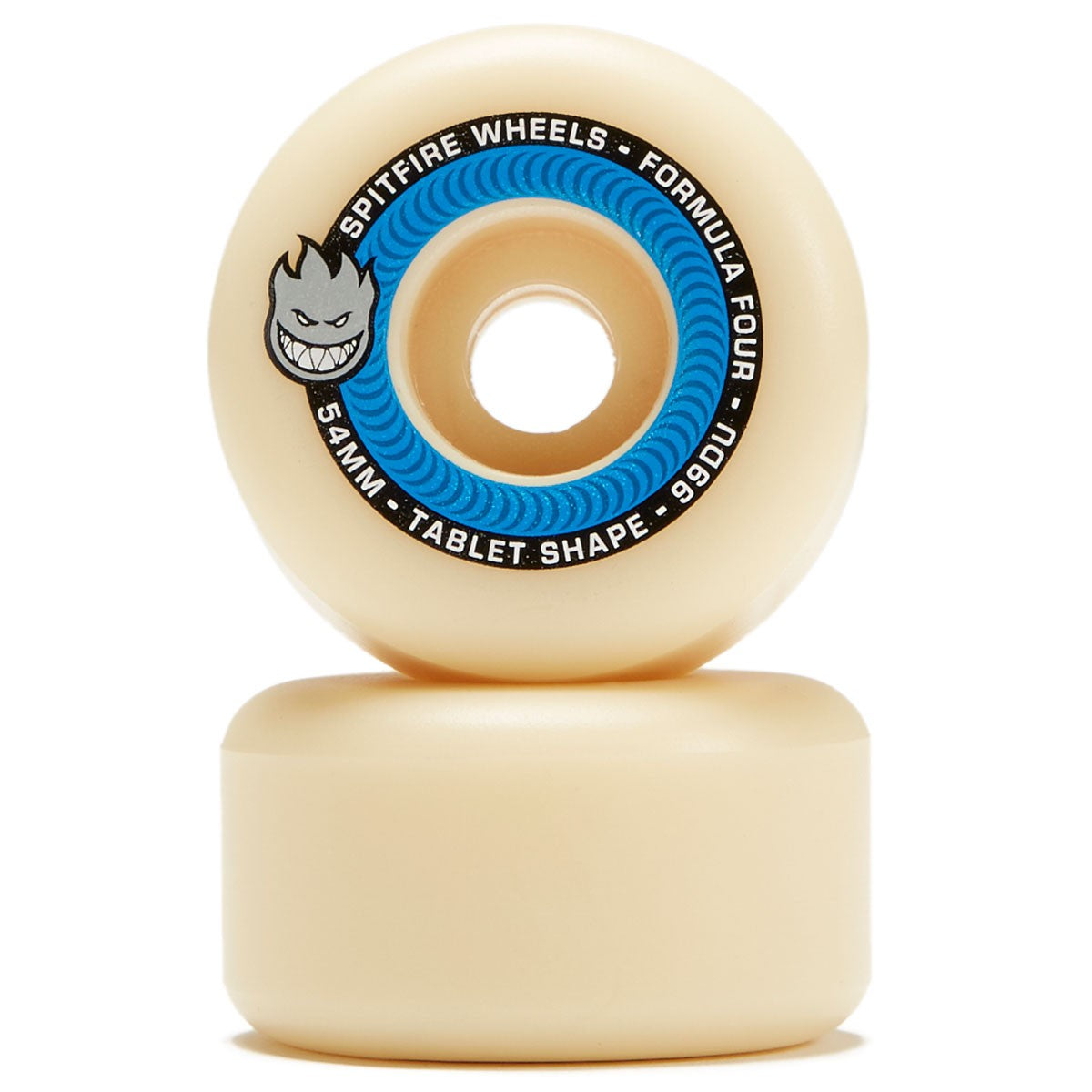 SPITFIRE FORMULA 4 TABLETS NATURAL 99A (51MM/52MM/53MM) - The Drive Skateshop