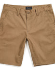 BRIXTON TOIL II HEMMED SHORT - DARK KHAKI - The Drive Skateshop