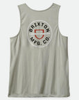 BRIXTON CREST TANK TOP MINERAL GREY