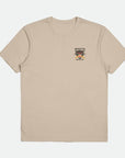 BRIXTON SPARKS TEE SMOKE GREY