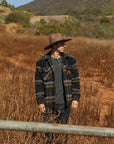 BRIXTON DURHAM LINED JACKET BLACK/CHARCOAL/DESERT PALM