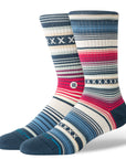 STANCE SOCKS CURREN CREW NAVY