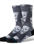 STANCE SOCKS PIZZA FACE WHITE/BLACK