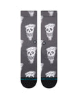 STANCE SOCKS PIZZA FACE WHITE/BLACK