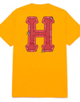 HUF T-SHIRT - AMAZING H GOLD - The Drive Skateshop
