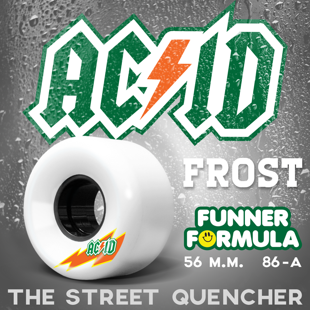 ACID CHEMICAL CRUISER WHEEL - SKATERADE 86A (56MM) - The Drive Skateshop