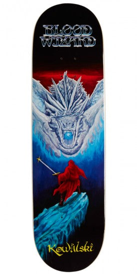 スケートボード BLOOD WIZARD KOWALSKI 8.5x32.25 WB14.375 BLOOD WIZARD DECK - KOWALSKI DRAGON SLAYER (8.5