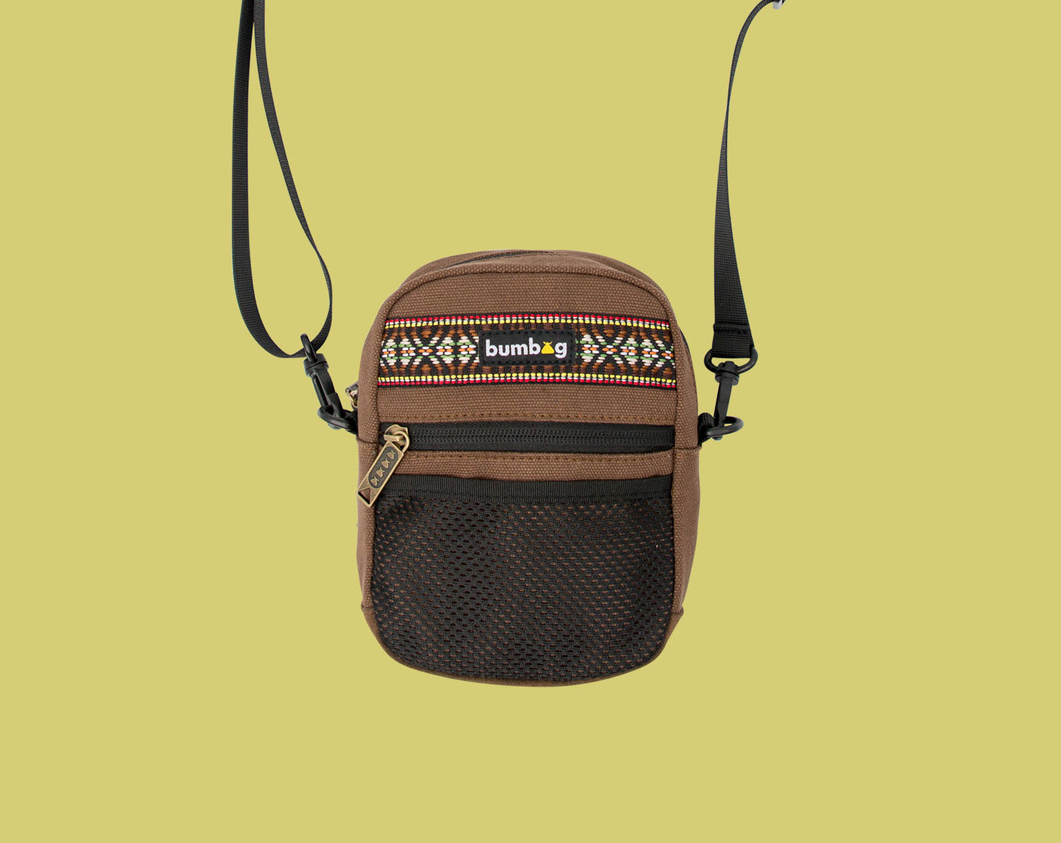 BUMBAG COMPACT SHOULDER - EXPLORER BROWN - The Drive Skateshop