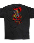 BLACK LABEL TEE - SNAKE & RAT - The Drive Skateshop