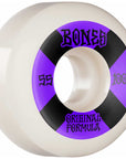 BONES 100'S - BONES LOGO V5 SIDECUTS (52MM/53MM/55MM) - The Drive Skateshop