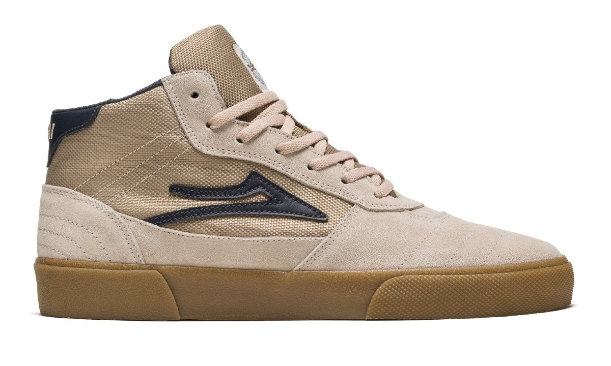 LAKAI CAMBRIDGE MID CREAM/ NAVY SUEDE – The Drive Skateboard