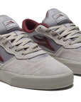 LAKAI CAMBRIDGE GREY/BURGANDY SUEDE