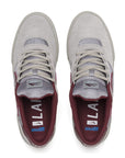 LAKAI CAMBRIDGE GREY/BURGANDY SUEDE