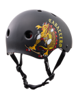 PRO-TEC HELMET - CLASSIC CERTIFIED CAB DRAGON BLACK - The Drive Skateshop