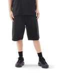 HUF CROMER SHORT WASHED BLACK
