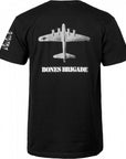 POWELL PERALTA BONES BRIGADE SERIES 15 BOMBER TEE BLACK