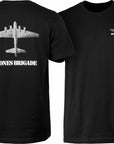 POWELL PERALTA BONES BRIGADE SERIES 15 BOMBER TEE BLACK
