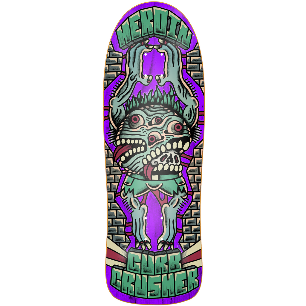 HEROIN DECK CURB CRUSHER X CRAWE (10.25")