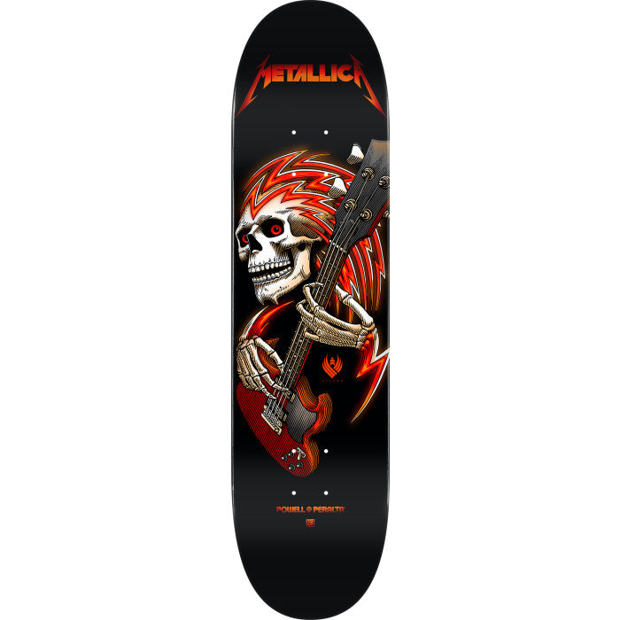 POWELL PERALTA X METALLICA COLLAB FLIGHT DECK BLACK (8.25