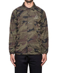 HUF ESSENTIALS COACHES JACKET RUSSET CAMO - The Drive Skateshop