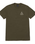 HUF T-SHIRT ESSENTIALS TT OLIVE