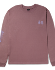 HUF GAME OVER LONGSLEEVE MUAVE