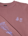 HUF GAME OVER LONGSLEEVE MUAVE
