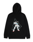 HUF X GUNDAM TRIPLE TRIANGLE PULLOVER HOOD BLACK