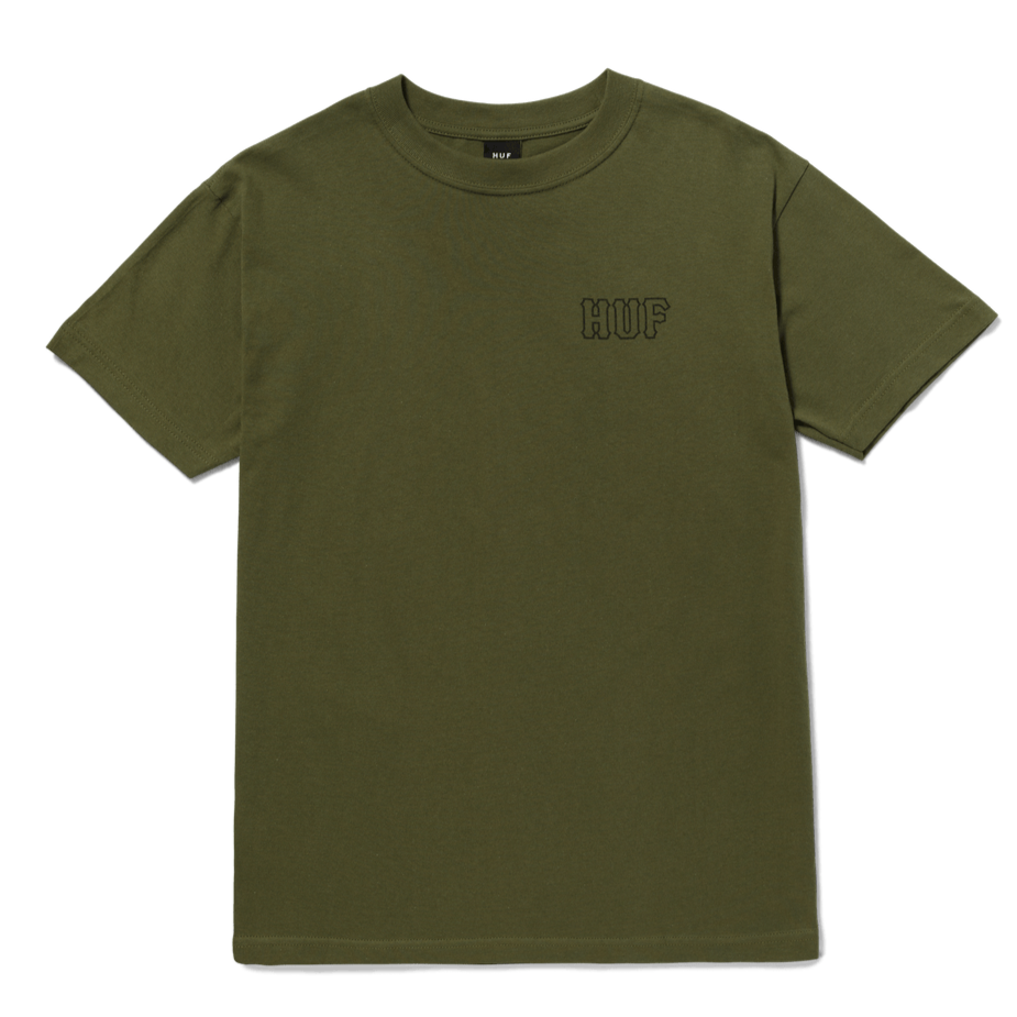 HUF SET H TEE OLIVE