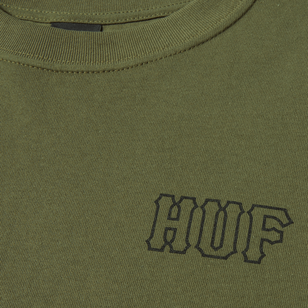 HUF SET H TEE OLIVE