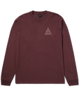 HUF SET TT L/S TEE EGGPLANT