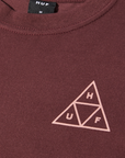 HUF SET TT L/S TEE EGGPLANT