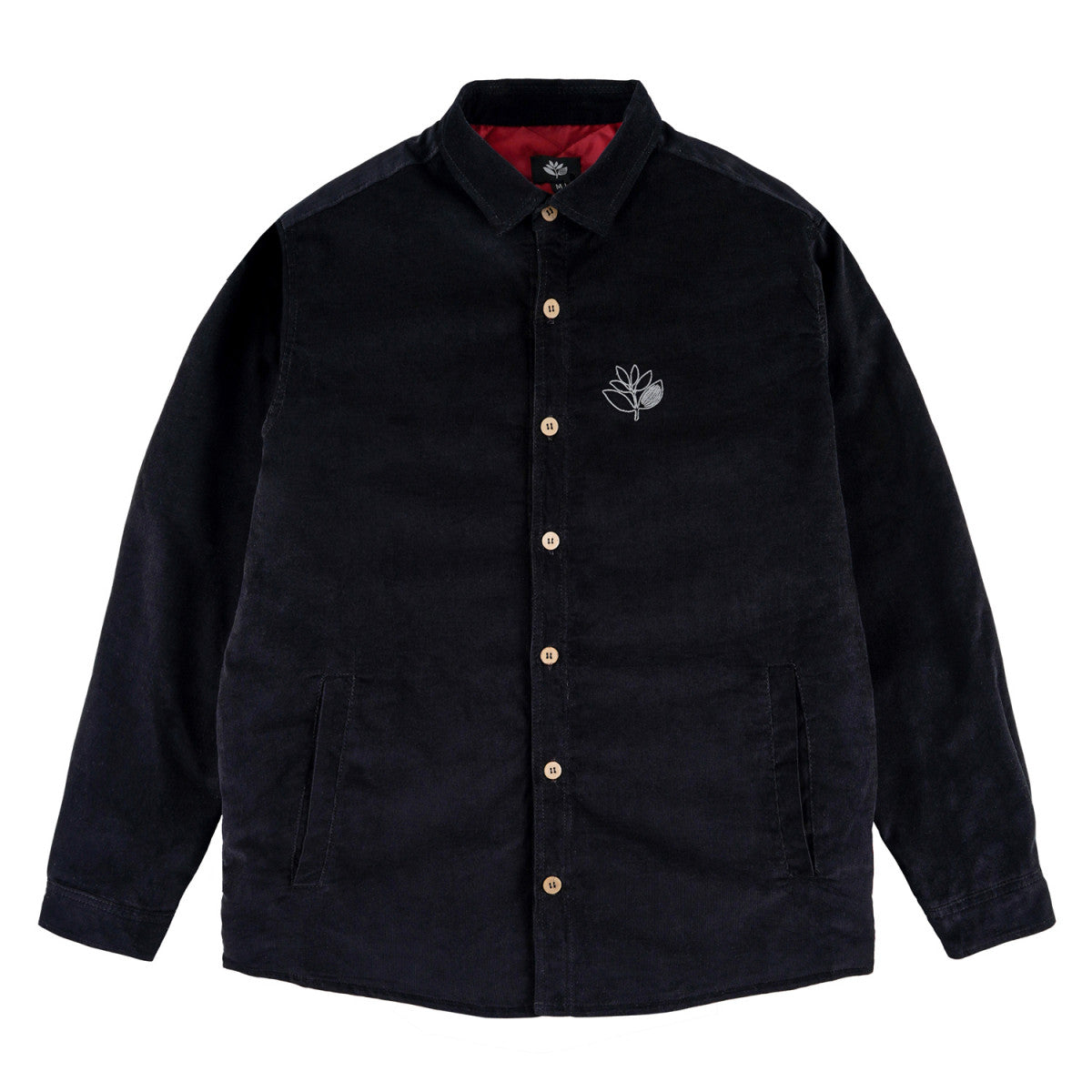 Corduroy Overshirt in Magenta main image 0