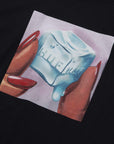 HUF T-SHIRT ICE MELTS BLACK - The Drive Skateshop