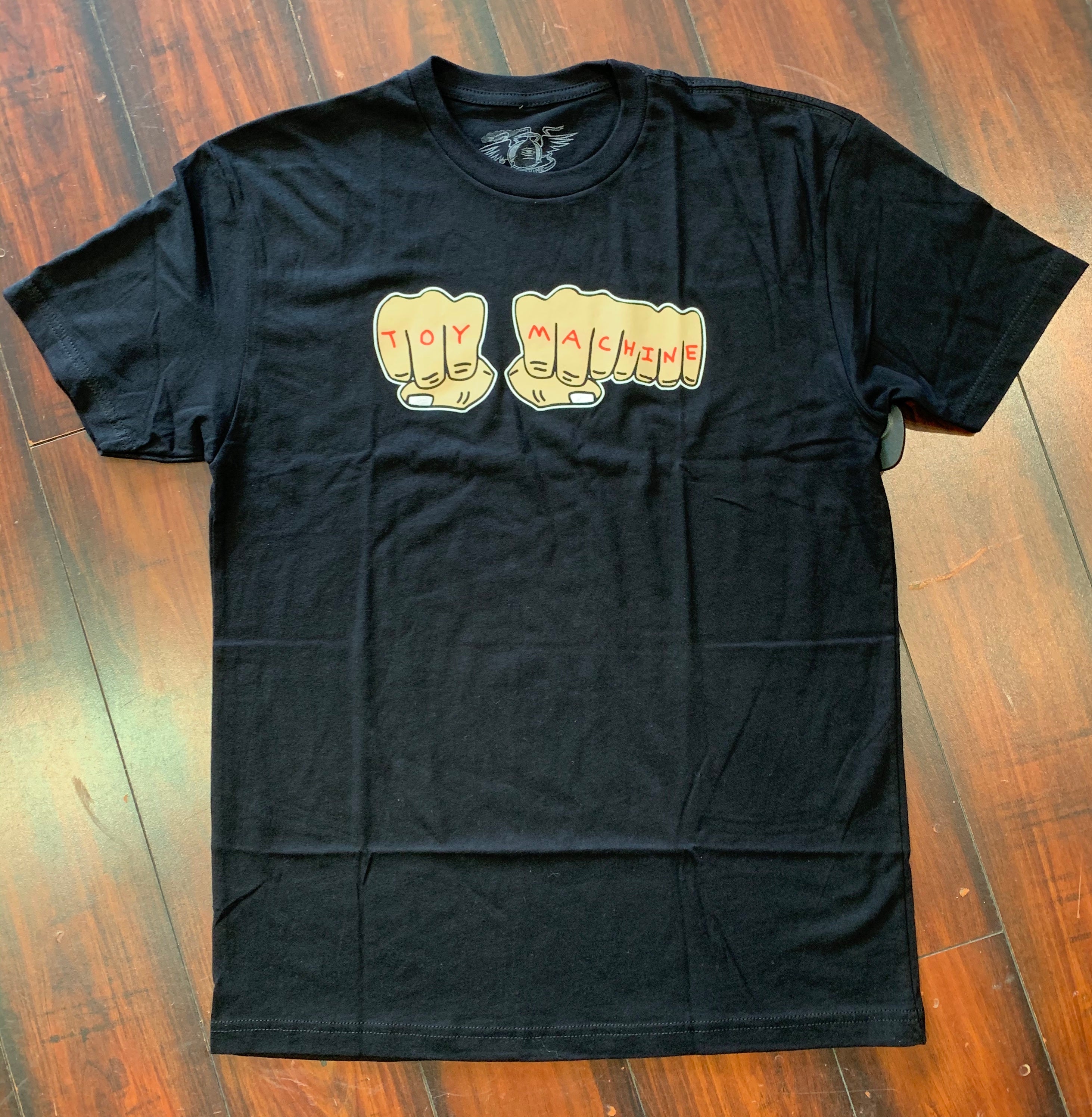 TOY MACHINE - FISTS T-SHIRT BLACK