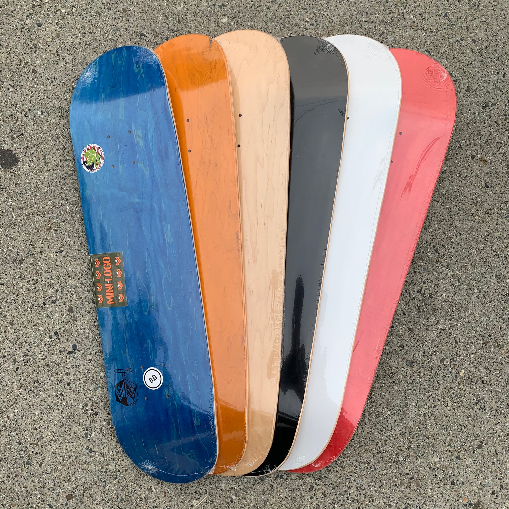 MINI LOGO 7-PLY MAPLE DECKS - DETANATOR (7.75"/8"/8.25"/8.5") - The Drive Skateshop