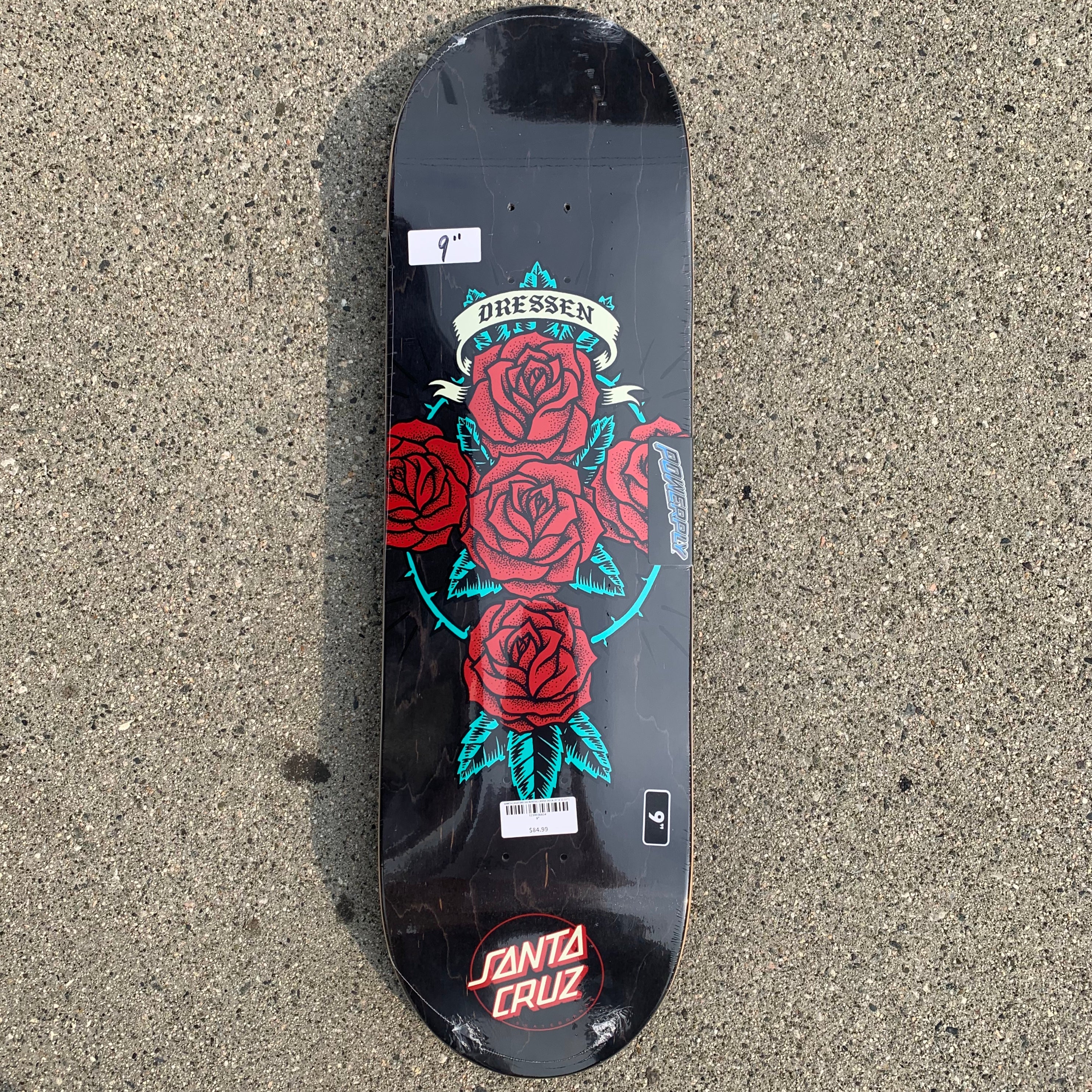 SANTA CRUZ DRESSEN ROSE CROSS DECK (9