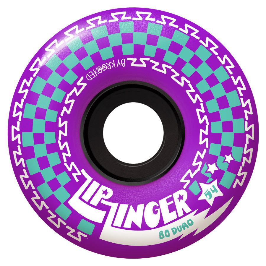 スケートボード KROOKED ZIP ZINGER WHEELS 54mm KROOKED ZIP ZINGER 80HD PURPLE CRUISER WHEELS (54MM) – The Drive