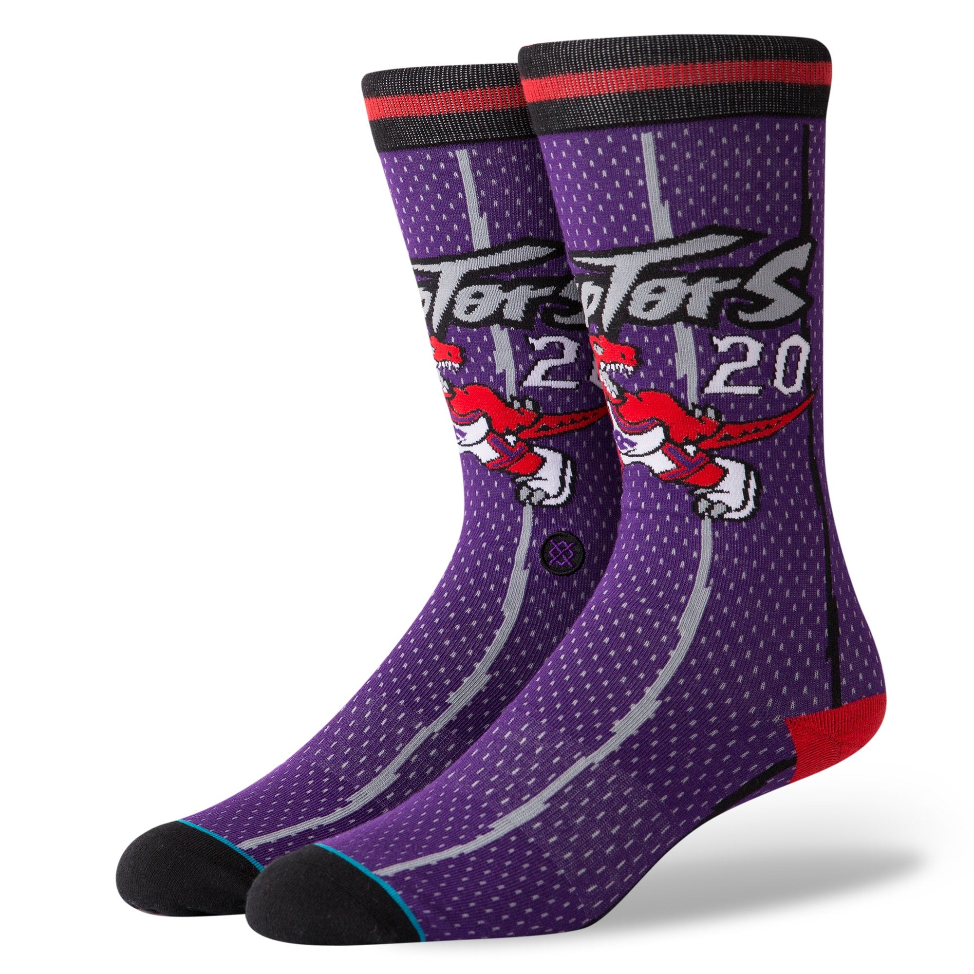 STANCE SOCKS RAPTORS 96 JERSEY PURPLE – The Drive Skateboard Shop