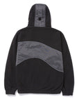HUF NAULS FLEECE POLAR JACKET BLACK