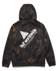 HUF NETWORK LIGHTWEIGHT JACKET REALTREE BLACK - The Drive Skateshop