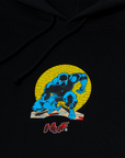 HUF X AVENGERS NIGHT PROWLING PULLOVER HOOD BLACK