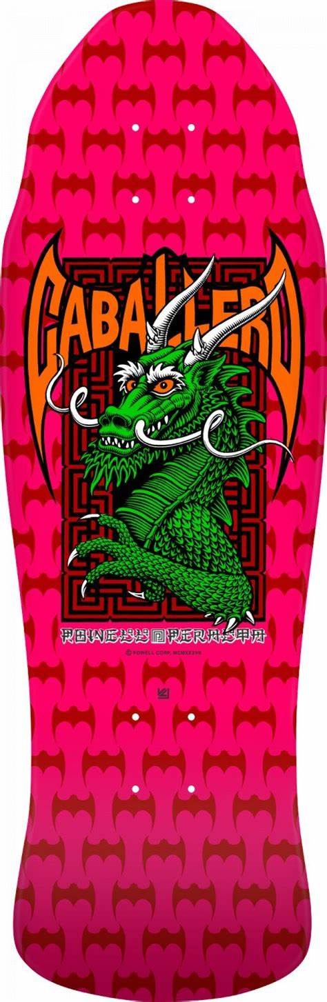 POWELL-PERALTA DECK - CABALLERO STREET DRAGON PINK (9.625